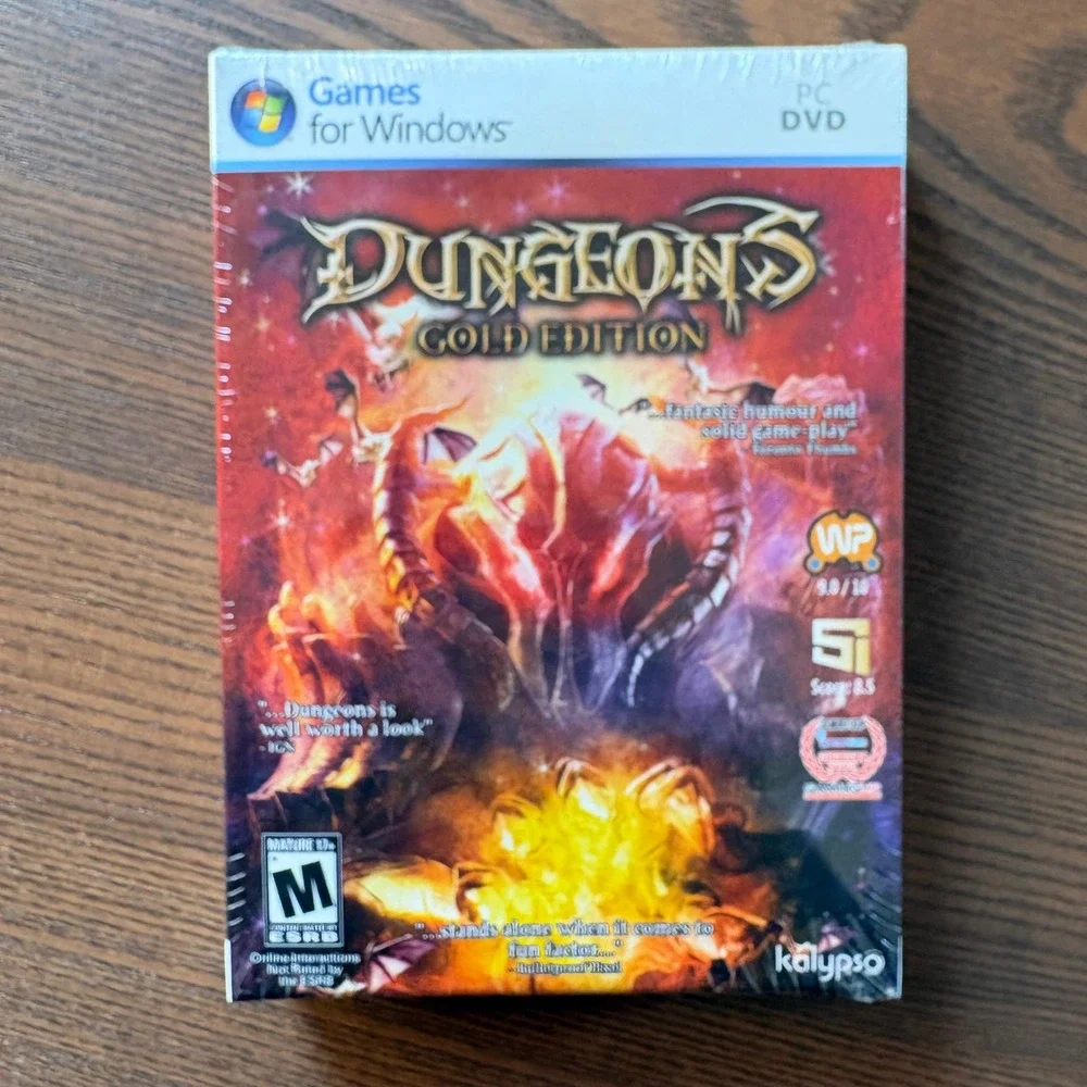 Dungeons Gold Edition PC DVD Windows Game Kalypso Media New Sealed‎ Strategy RPG